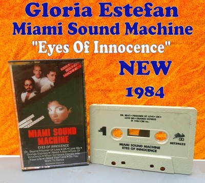 Gloria Estefan Miami Sound Machine ''Eyes Of Innocence''  1984 Cassette Tape   NEW