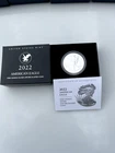 2022 American Eagle One Ounce Silver Uncirculated Dollar with Box and COA