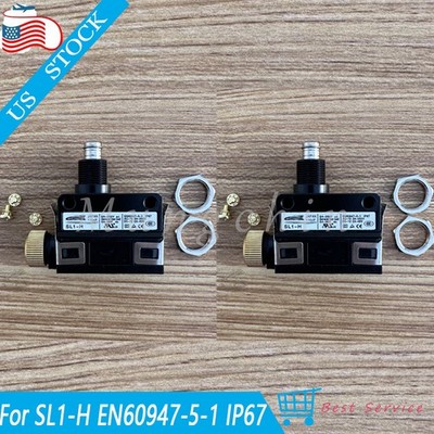 2PCS Travel Limit Micro CNC Switch For Yamatake Azbil SL1-H SL1H 5A 250VAC USA