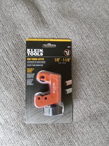 NEW KLEIN TOOLS 50047 MINI TUBE CUTTER, 1/8" - 1-1/8"