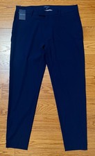 NWT Mens Peter Millar Blade Performance Ankle Sport Pants Navy Blue 35x28 185