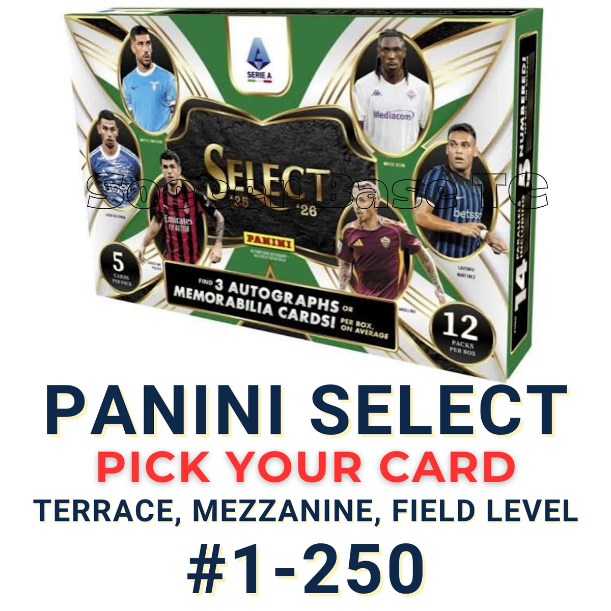 Panini Serie A Soccer Sports Trading Cards for sale | eBay