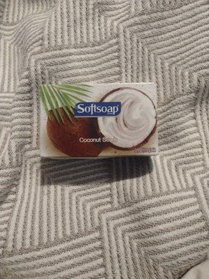 Discontinued Rare Softsoap Coconut Scrub 3.9 Oz Bar