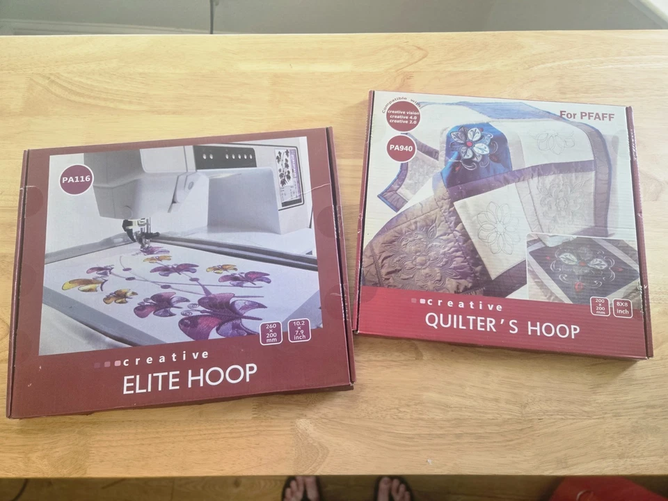 Máquina de coser y bordar Husqvarna Viking Designer Diamond Deluxe con extras Foto 3 de 4