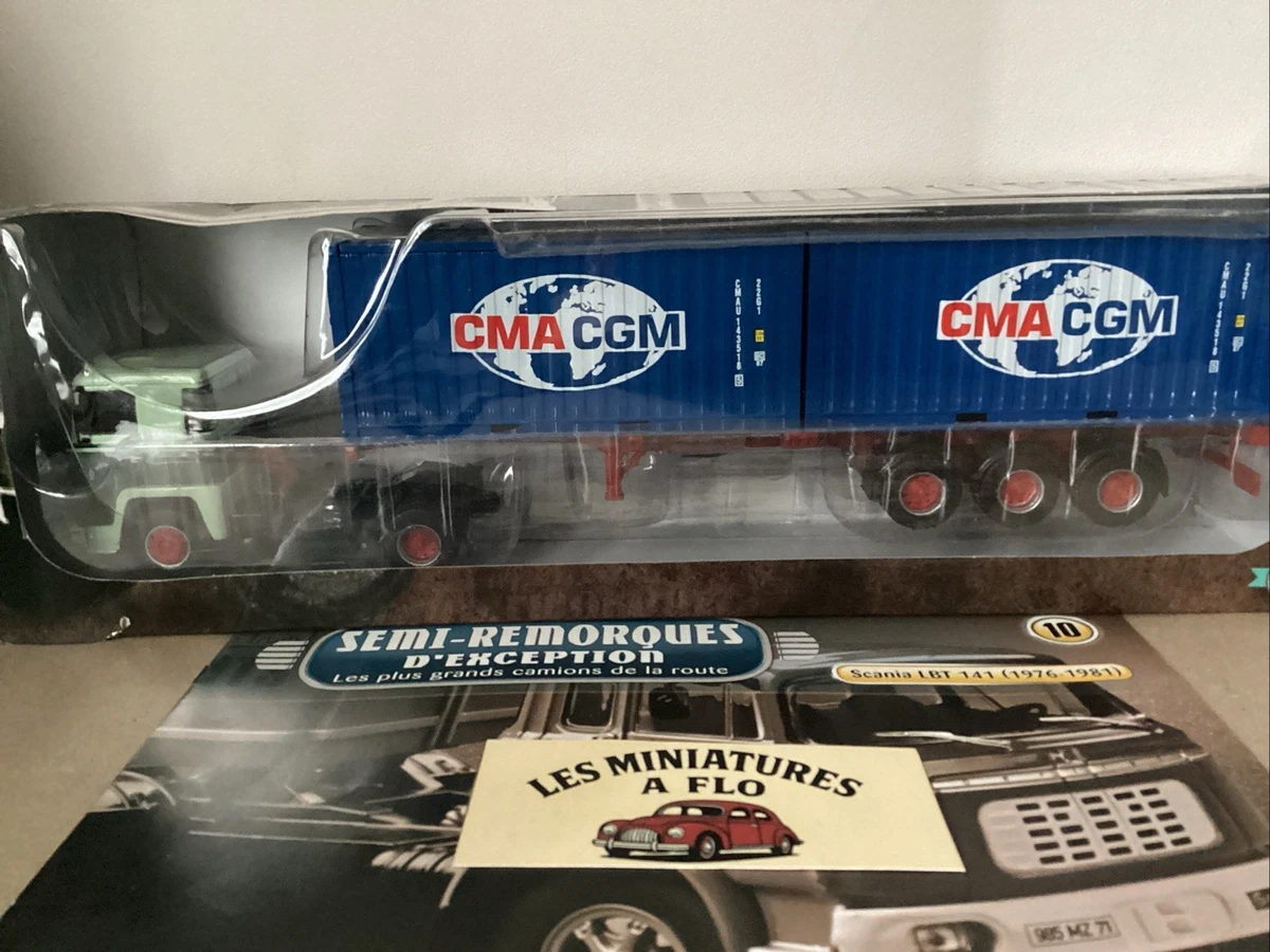 Camion Semi U.S GMC GENERAL SBFA 1988 N°43 1/43éme IXO ALTAYA Neuf
