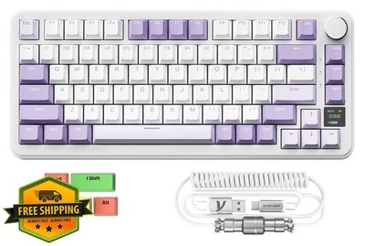MAGIC-REFINER Attack Shark X85PRO Keyboard Purple PRO