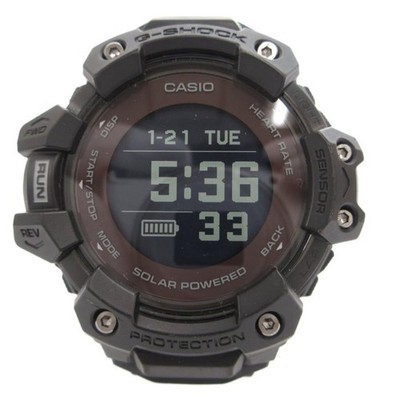 CASIO G-SHOCK G-SQUAD GBD-H1000-1JR Solar Radio Digital Watch Black