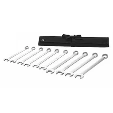 Westward 54Dg02 Combination Wrench Set, 10 Pieces, 12 Pts