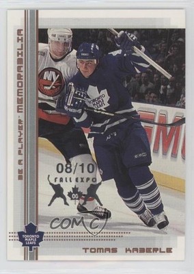 2000 ITG Be A Player Memorabilia Copper Fall Expo 00 8/10 Tomas Kaberle #254 0c3