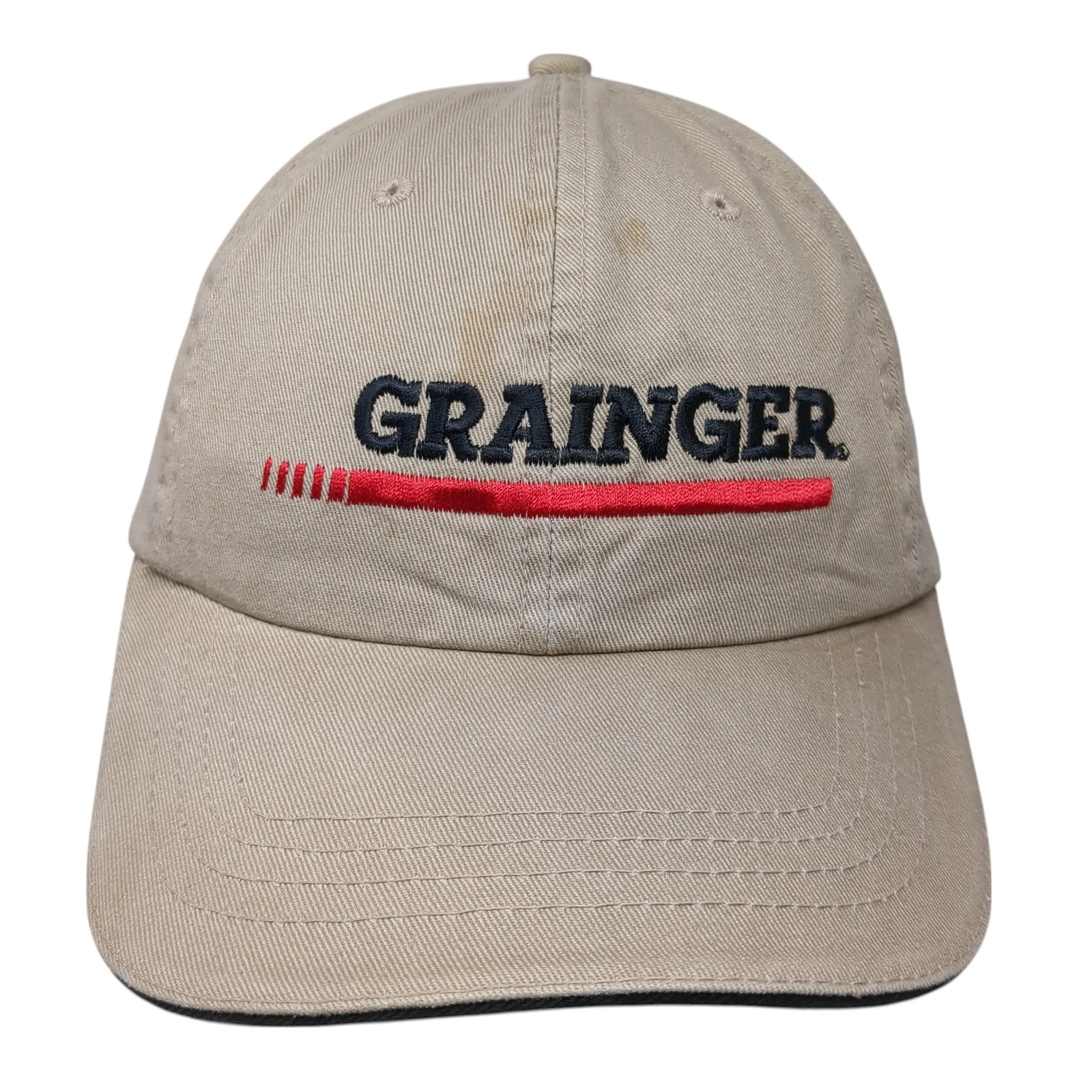 Grainger Slideback Hat Brown One Size Solid Embroidered Cap America