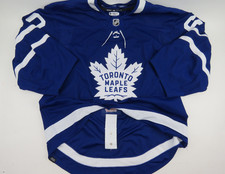Joseph Woll 2021 Rookie Game Worn Toronto Maple Leafs Hockey Jersey Goalie LOA
