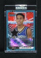 2004-05 Bowman Signature Numbered to 169 /169 Kevin Martin #72 Auto 0v1