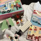 LEGO 6405 Sunset Stables 99.9% COMPLETE + INSTRUCTIONS With poster