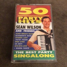 Sean Wilson And Friends - 50 Party Hits - Cassette Tape - Best Party Singalong