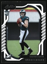 2022 Panini Absolute Carson Strong Rookie Philadelphia Eagles #111