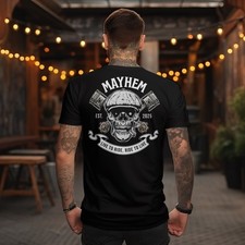 Custom Motorcycle Biker T-shirt
