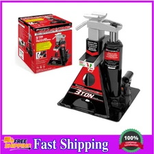 Powerbuilt 3 Ton, Bottle Jack and Jack Stands, 6000 Pound All-in-One Car Lift