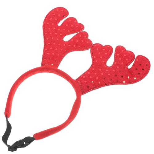 Bandeau en bois de cerf avec fleurs
