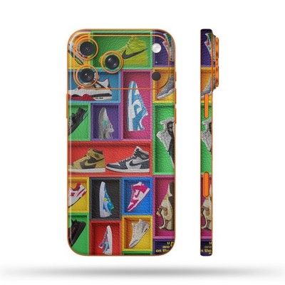 Phone Skin/Phone Wrap For iPhone, Samsung, Android Printed Leather Sneaker Sport