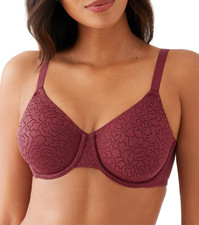 40D NWT WACOAL Inside Job Full Coverage Underwire Bra Cordovan 855345