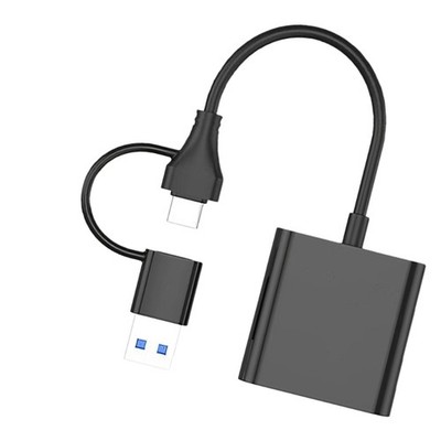 CFE Type B Card Reader USB 3.2 Gen 2 10Gbps USB A & USB C Port Data Transfer