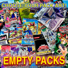 YUGIOH **EMPTY** Booster Pack/Pack Art - 1ST ...