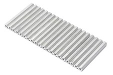 Aluminum Hexagonal Standoff, 6-32 Thread, 2.5 inch length, 20pcs