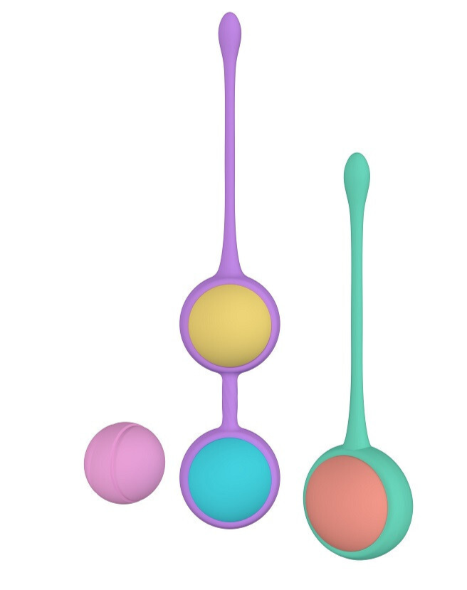 Party Color BOLY Kegel Silicone Training Beads Pelvic Floor Vagina Strengthening