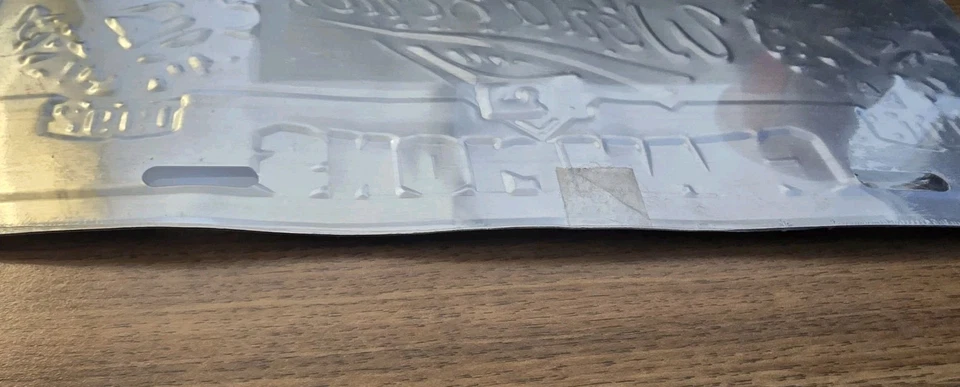 Vintage Toronto Blue Jays 1992 World Series Champions Aluminum License Plate - Image 4 of 4