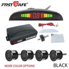 Car Parking Sensor Kit LED Display With 22mm 4 Sensors Radar Detector Universal