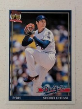2026 Topps Series 1 - Shohei Ohtani #T91-100 Retro 1991