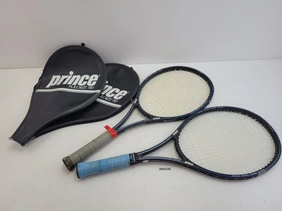 2x Tennisschläger Prince Kennex Pro/Technigrip 4 5/8 Tournament Graphite #266338 - Bild 1 von 4
