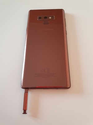 SAMSUNG GALAXY NOTE 9-512GB-EXCLUSIVE FARBE KUPFER-AUSSTELLUNGSSTÜCK-TOP ZUSTAND