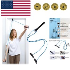 Shoulder Pulley Over The Door Physical Therapy System, Exercise Pulley, Allev...