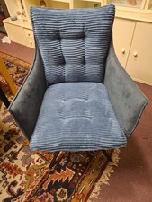 1 x Drehsessel Blau
