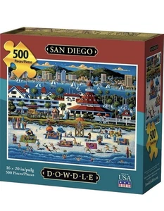 San Diego D.O.W.D.LE 500 ART PUZZLES