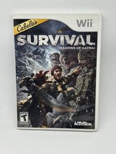 Cabela's Survival Shadows of Katmai Wii Video Game Multiplayer
