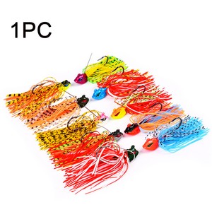 Walleye 8CM 15G Beard fishing lure Buzzbait spinner bait bass pike walleye