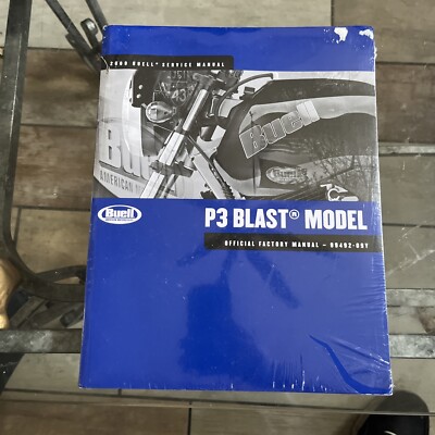 Buell 2009 P3 Blast Model Service Manual Genuine Factory OEM 99492-09Y