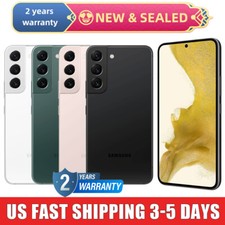 NEW Sealed Samsung Galaxy S22 5G SM-S901U 128/256GB Unlocked 2 Years Warranty
