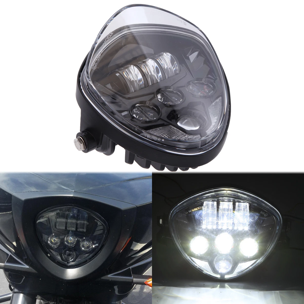 Motorcycle Headlight Assemblies for Victory Cross Country for sale