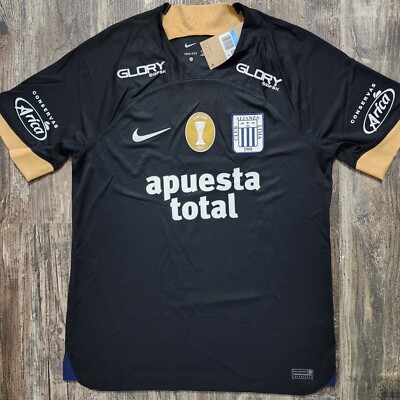 2023 Nike Alianza Lima Away Soccer Jersey Hernan Barcos Men M Peru