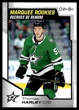 Thomas Harley 2020 Upper Deck O-Pee-Chee Marquee Rookies Card  #614