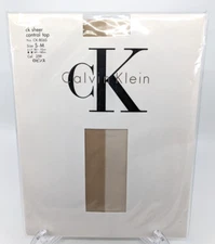 Calvin Klein Panyhose Sheer Control Top Style CK-806S Made in Japan Size S-M