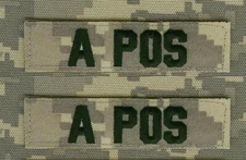 NATO ISAF ARMY SFG MARSOC ODA US ADVISOR JTF vêlkrö ACU 2-TAB: Blood Type A+ POS