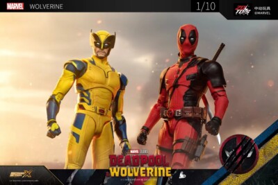 ZD Toys Deadpool Wolverine 1/10 フィギュア ZD Toys Deadpool and Wolverine 1/10 PVC Action Figure Model