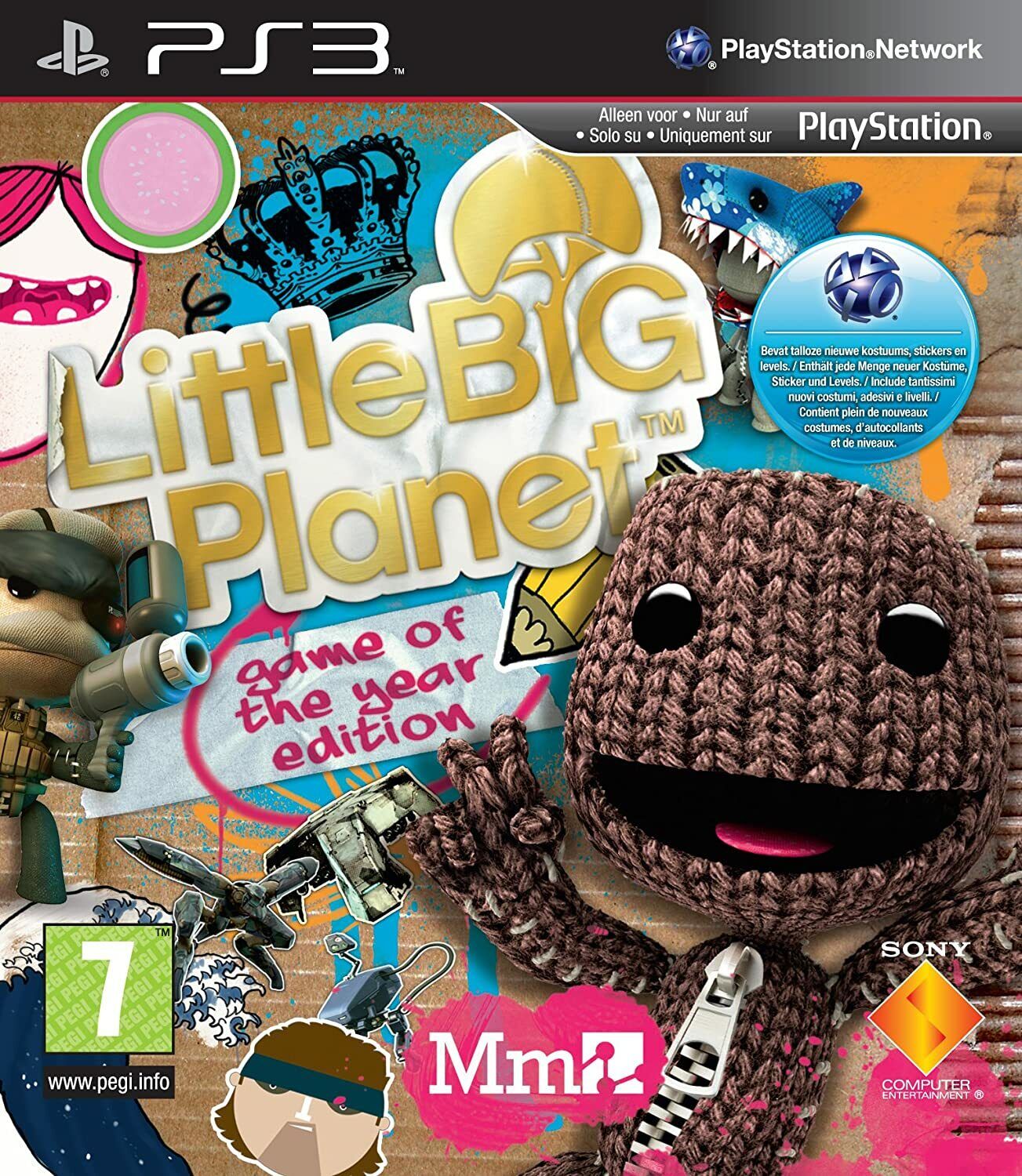 Little Big Planet 3 ps3 - Donattelo Games - Gift Card PSN, Jogo de