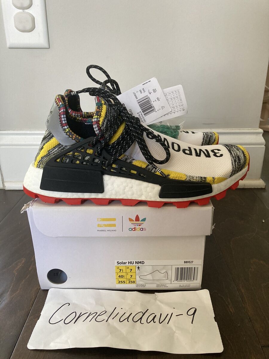 Adidas Pharrell Williams Solar Hu Human Race NMD size 7.5