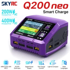 SkyRC Q200neo Lipo Battery Balance Charger for 1-6S LiPo Life 2-15S NiCd NiMH PB