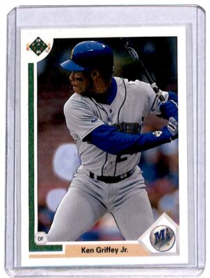 1991 Upper Deck Baseball Ken Griffey Jr. Seattle Mariners #555